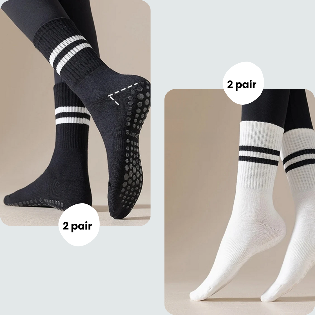 Pilates Essentials Grip Socks