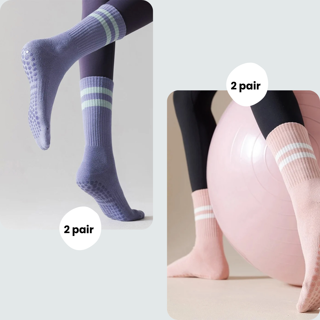 Pilates Essentials Grip Socks