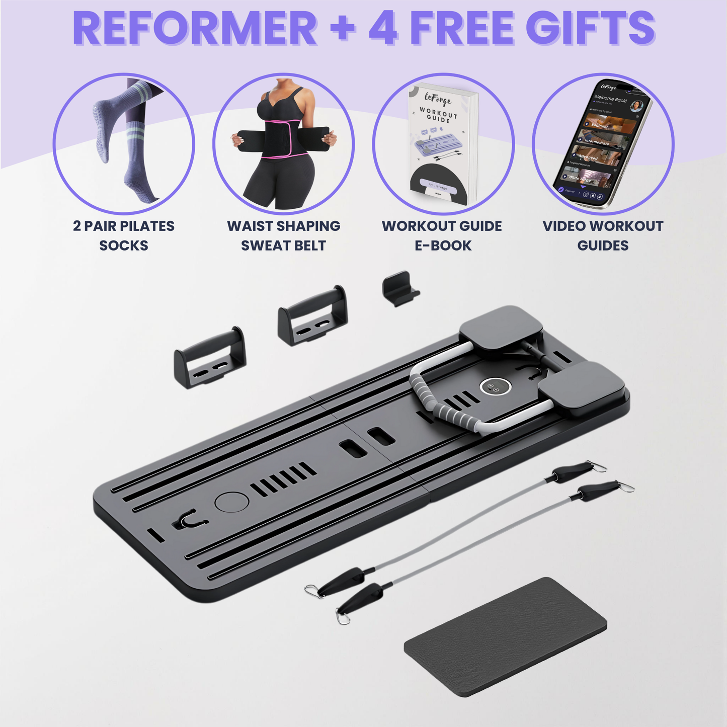 leForge Fit™ Pilates Reformer
