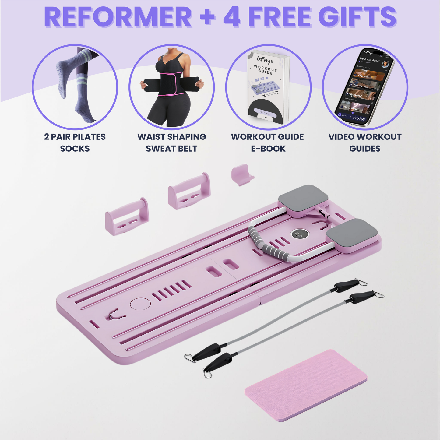 leForge Fit™ Pilates Reformer